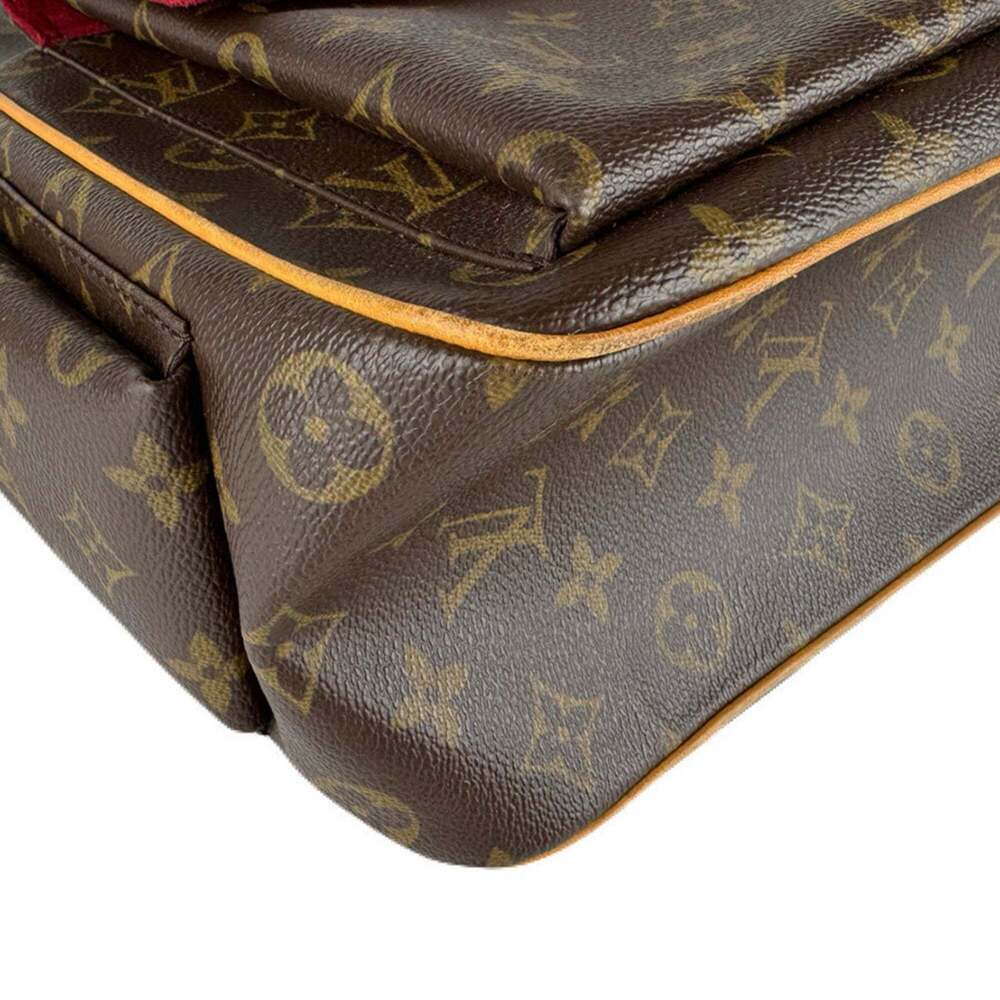 LOUIS VUITTON Brown Monogram Canvas Shoulder Bag - Picture 8 of 14